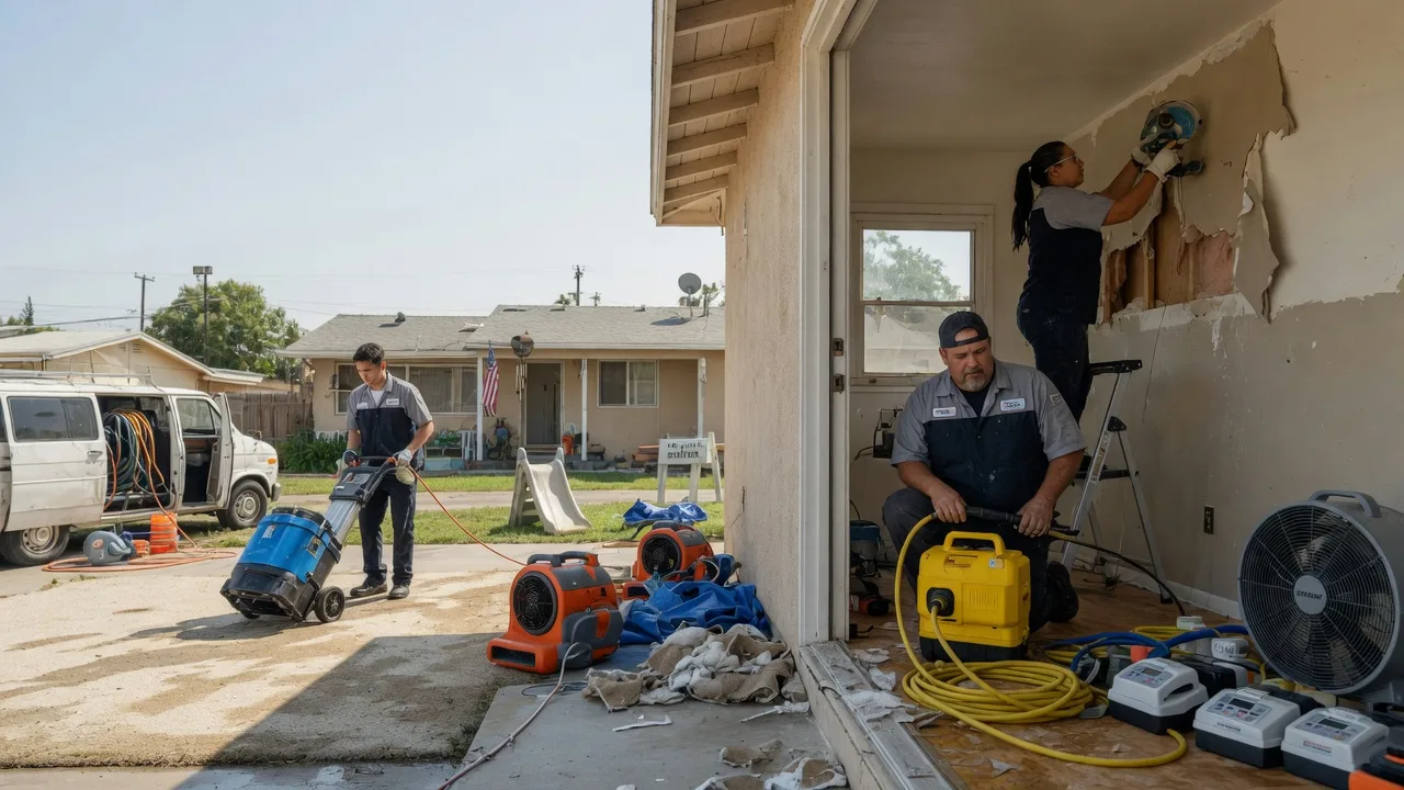 Water Damage Restoration in Davilla, TX near me